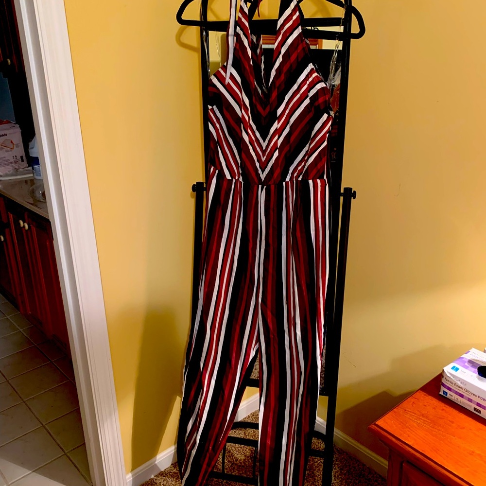 Halter top jumpsuit
